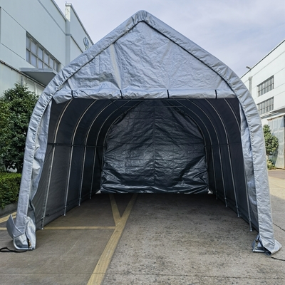 Parkplatz Großes Garagenzelt mit Stahlverzinktem Rahmen und PE-Dachmaterial