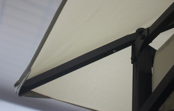 3x3x2.7M Stahl Außengebäude mit Doppeltopf Gazebo für Patio Canopy Party Outdoor Sanctuary