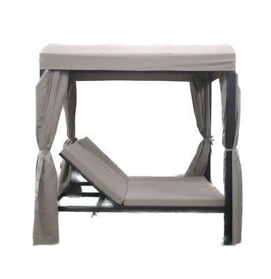 Polyestergewebe 2,08*2,2*1,8M Gazebo Umschließbett für Veranda Hinterhof Sonnenbaden