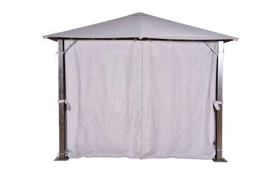 Festiges und funktionelles Überhang Gemälde Metall-Gazebo mit Bögen