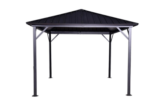 Robuste 3*3*2.75m Eisenplatten-Gazebo für Pergolasbrücke