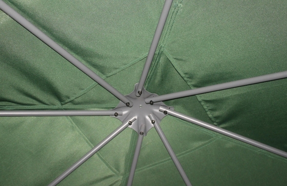 Außen-Gazebo-Kanopf-Schutz 3X3X2.6M mit einfacher Montage Metallrahmen und Seitenwände
