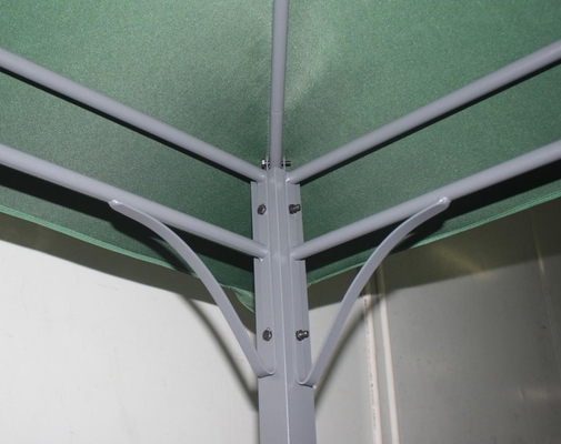Außen-Gazebo-Kanopf-Schutz 3X3X2.6M mit einfacher Montage Metallrahmen und Seitenwände
