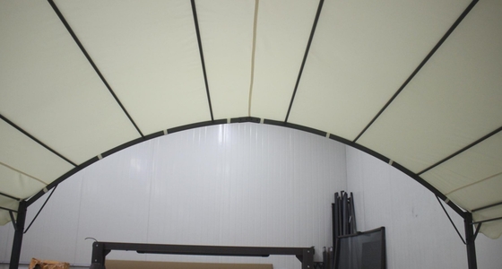 PVC 3x4x2.75M Gekrümmtes Eisen Außen Gazebos Bögen Balustraden Pergolen Brücke Für Garten