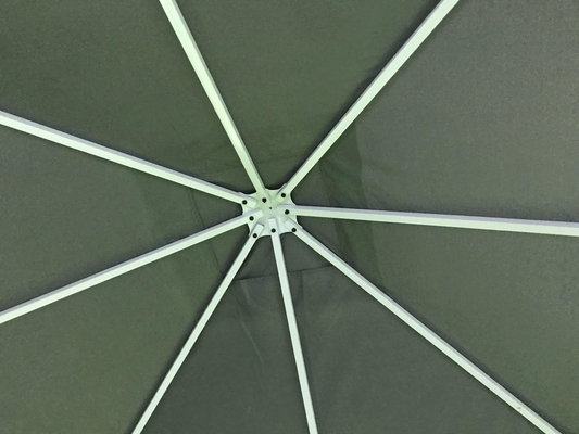 Aluminium-Gazebo-Zelt mit Polyester-Seitenwänden 3X3X2.57M zum wasserdichten Schutz