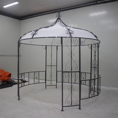 Stahl-Metall angepasste Dia3*2,9m Garten-Gazebo für die Freizeit-Erholung und Unterhaltung
