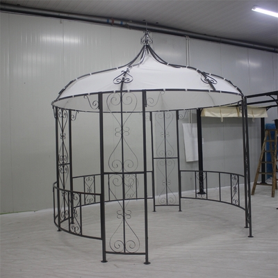 Stahl-Metall angepasste Dia3*2,9m Garten-Gazebo für die Freizeit-Erholung und Unterhaltung