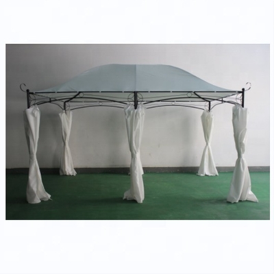Metall- und Hemlock-Fichten-Gartendächer Pergola-Zeltschirm mit rostfestem Rahmen