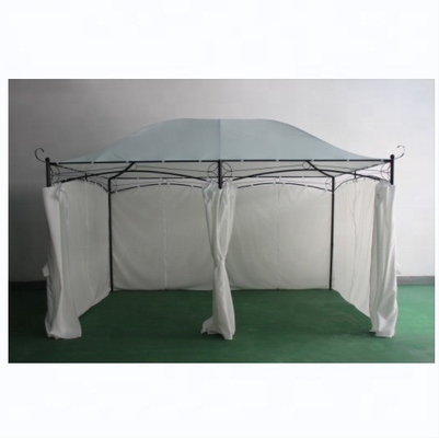 Metall- und Hemlock-Fichten-Gartendächer Pergola-Zeltschirm mit rostfestem Rahmen