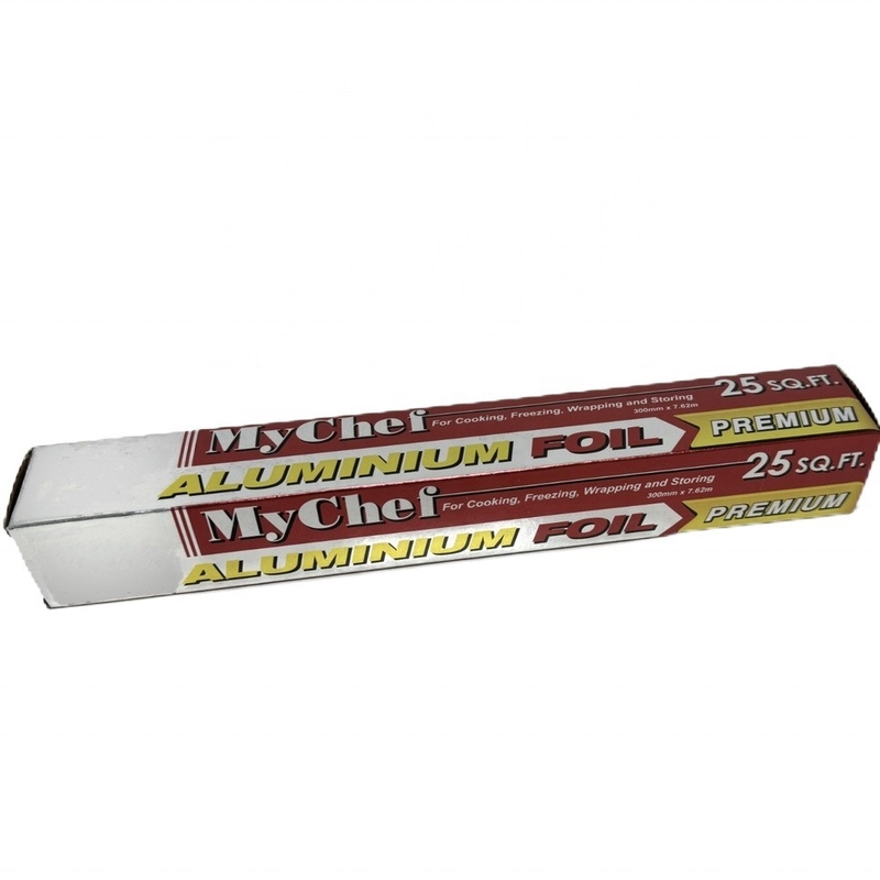 Portable Haushalts-Food-Grade Aluminiumfolie Roll für das Backen anpassbar und Lebensmittel-sicher