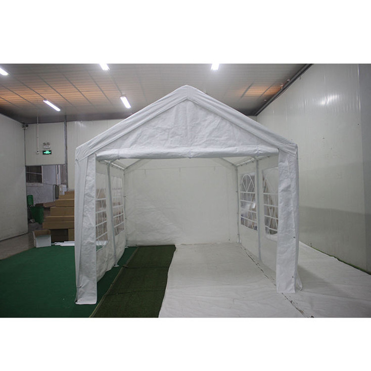 PE-Material und Aluminiumrahmen 300*400cm Tragbare Garage zum Wetterschutz