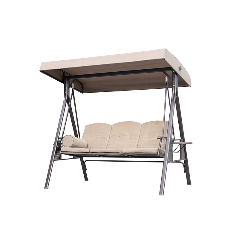 200*124*170cm Garten Dekorationen Außen Kissenbänk Bett mit Baldachin Pergola Pavillon