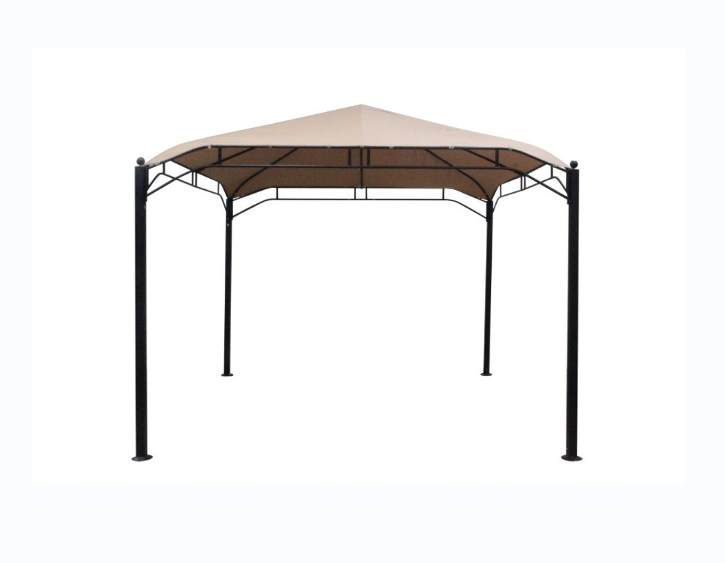 Garten Außendachdach 2.95*2.95*2.7M Design Rundes Patio Pavillon für Outdoor-Party