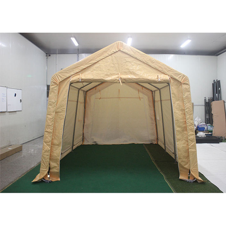 NATURE CP026 Tragbare Metalle und Stoffe Autotelte Außen Garage Rollup Auto Carport