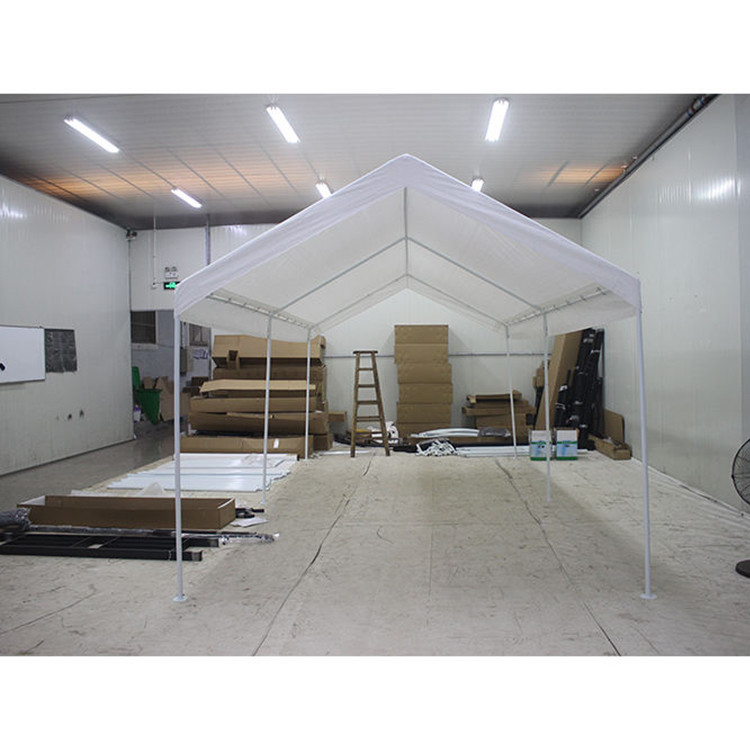 Pulverbeschichtetes Metall 3 x 6 ft Canopy Portable Shelter für Fahrrad- und Motorradlager