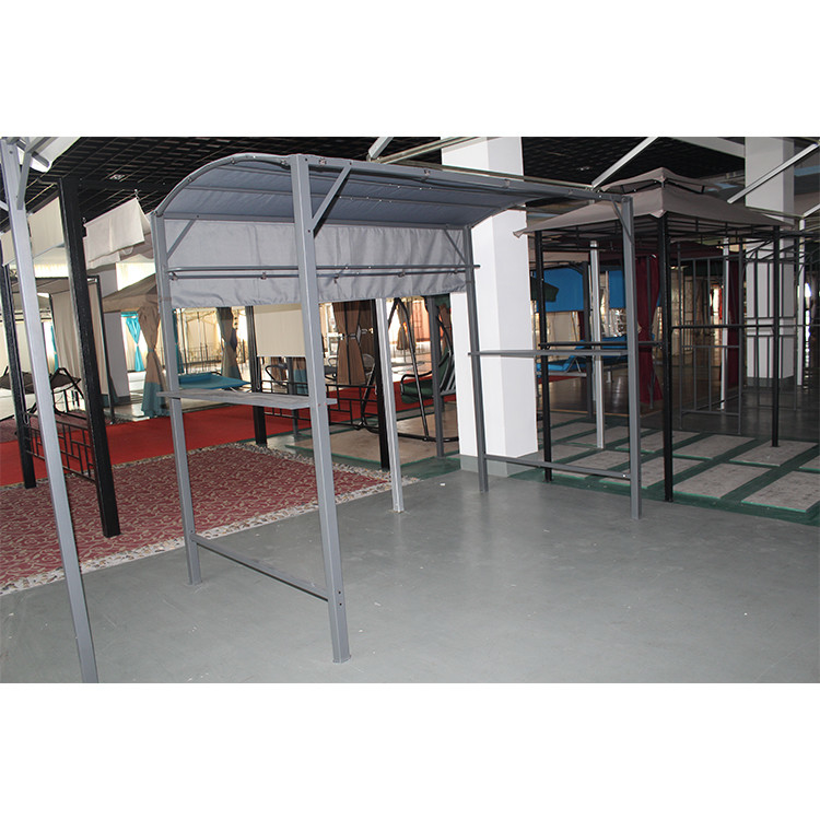 Stahlrahmen Gazebo Pavillon Pergola mit 2.45*1.37*2.15M Größe und Klappkonstruktion