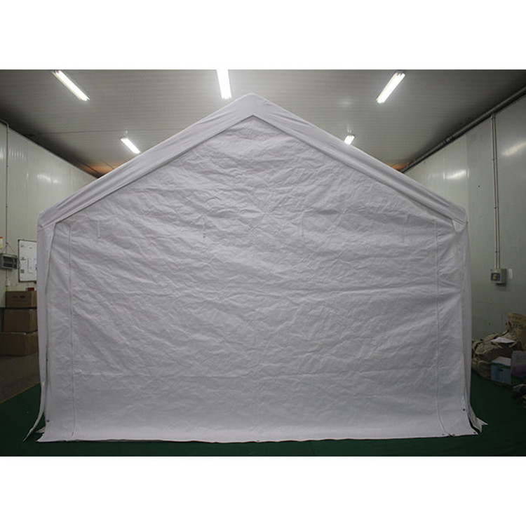 Carport Garage Canopy Shelter Zelt mit Seitenwänden Verzinkte Stangen für Fahrzeuglager