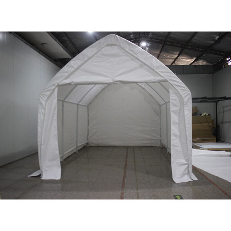 Metall QP-128 Großes weißes Outdoor-Empfangslager Hochzeitsfeier Carport für Veranstaltungen
