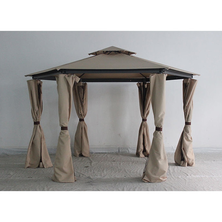 2*2*2.8M PVC-beschichtete Pavillon mit Vorhang und Moskitonetz von Top-Pavillonherstellern