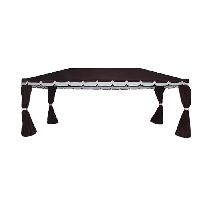 Polyester-Zeltdach für den Geschäftsgarten Eingang Terrasse Zeltdach für 206*38.5*17cm Paketgröße