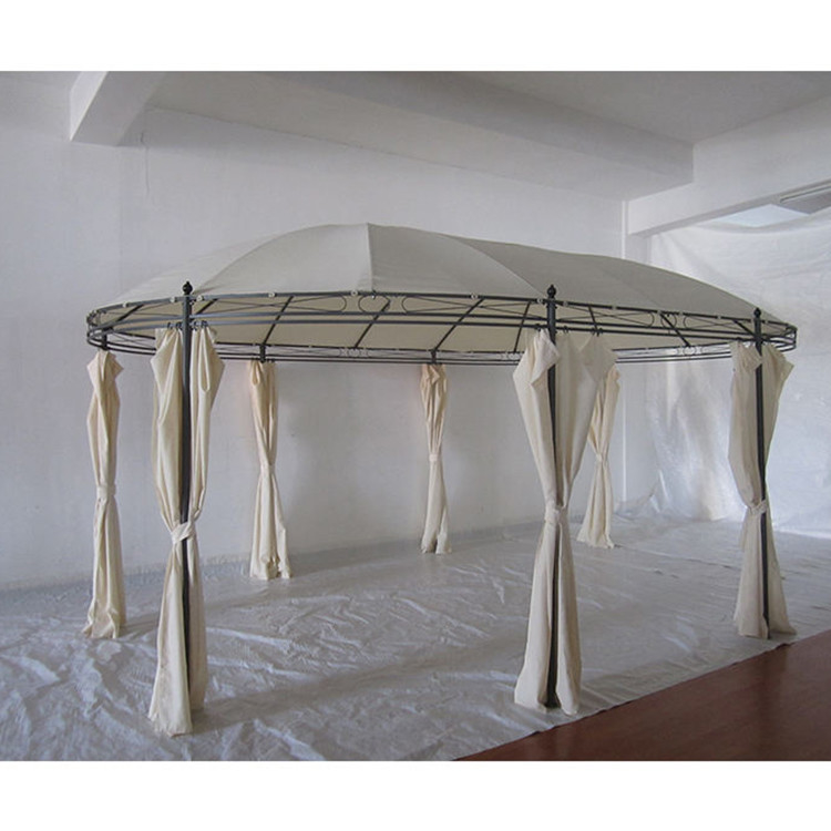 Hochzeitsmarke Arch Top Pergolas mit PA beschichtet Outdoor Aluminium Gazebo Baldachin