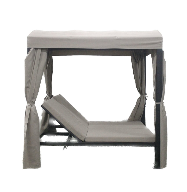 Polyestergewebe 2,08*2,2*1,8M Gazebo Umschließbett für Veranda Hinterhof Sonnenbaden