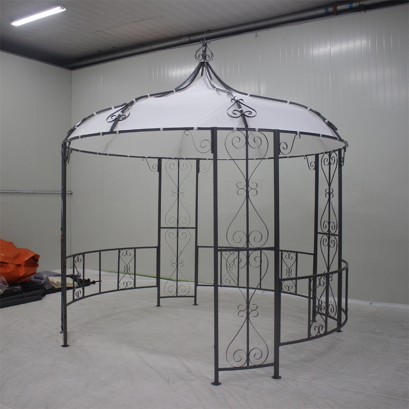 Stahl-Metall angepasste Dia3*2,9m Garten-Gazebo für die Freizeit-Erholung und Unterhaltung